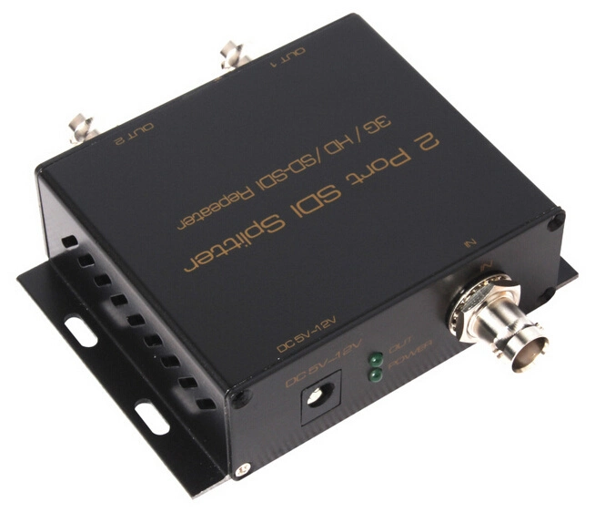 Smart 2 Way Splitter 1 Input 2 Output SDI Audio Video Splitter